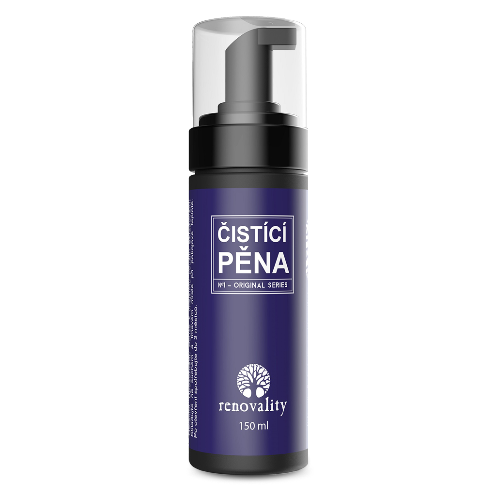 Jemná čistící pěna Renovality 150 ml